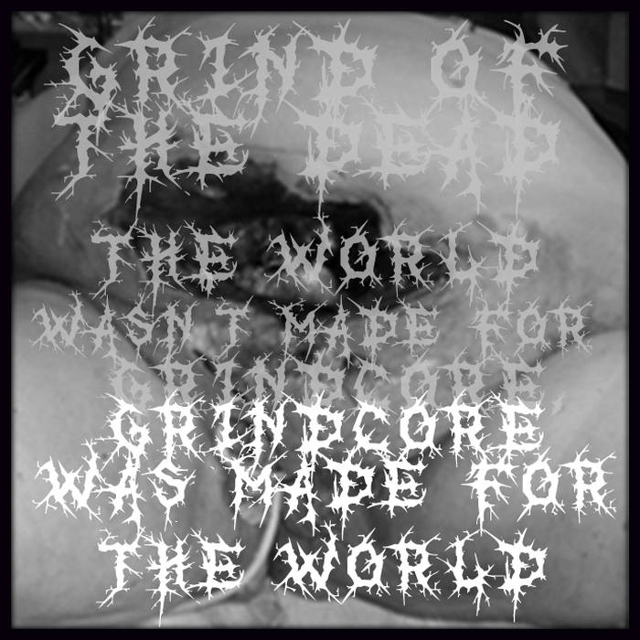 GRIND OF THE DEAD - The World Wasn't Made For Grindcore, Grindcore Was Made For The World cover 