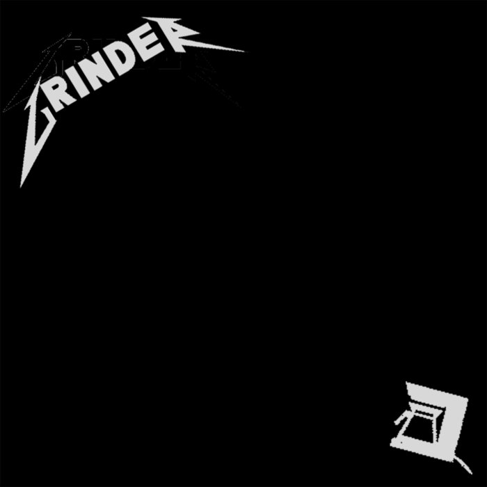 GRINDER - The Black EP cover 