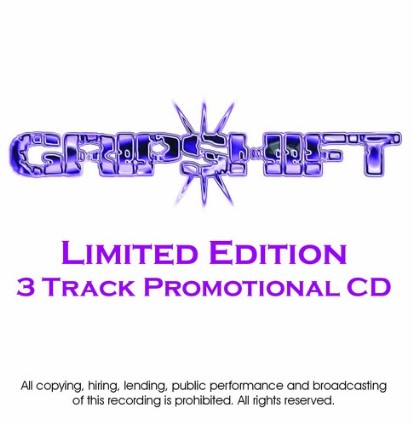 GRIPSHIFT - 3 Track Promotional CD cover 