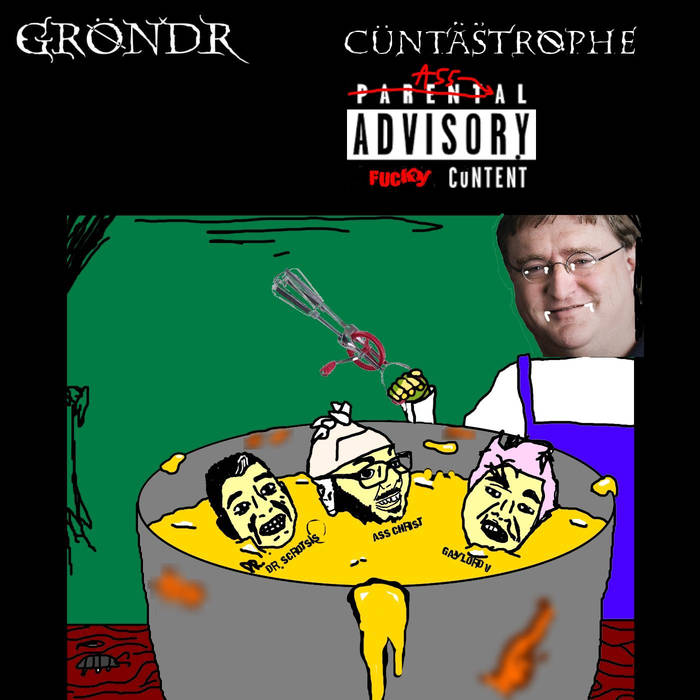 GRÖNDR - Cuntastrophe cover 