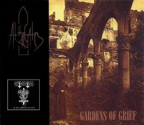 GROTESQUE - Gardens of Grief / In the Embrace of Evil cover 