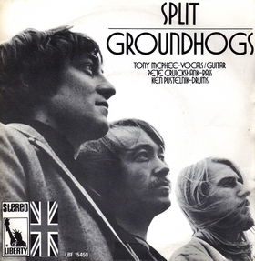THE GROUNDHOGS - Split cover 