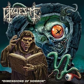 GRUESOME - Dimensions of Horror cover 