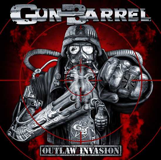 GUN BARREL - Outlaw Invasion cover 