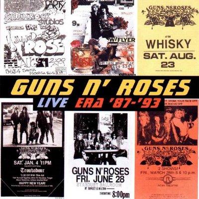 GUNS N' ROSES - Live Era '87-'93 cover 