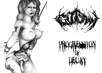 GUTSAW - Progression Of Decay cover 