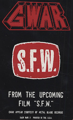 GWAR - S.F.W. cover 