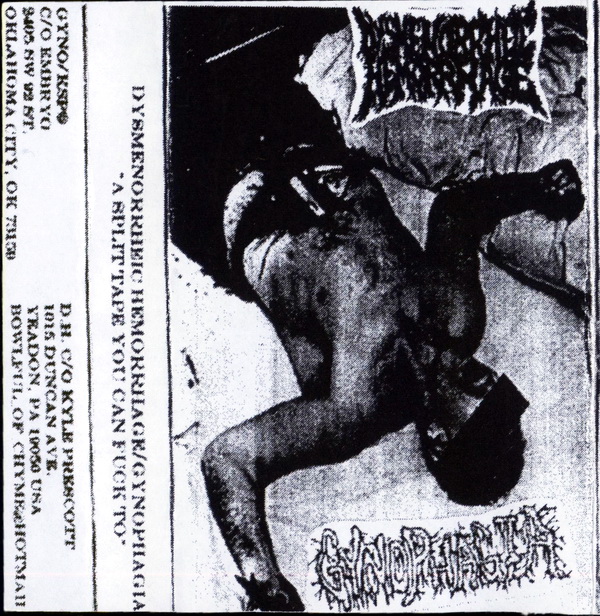 GYNOPHAGIA - A Split Tape You Can Fuck To Images cover 
