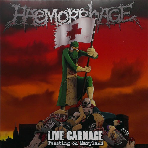 HAEMORRHAGE - Live Carnage: Feasting on Maryland cover 