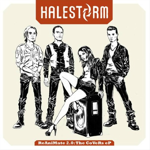 HALESTORM - ReAniMate 2.0: The CoVeRs eP cover 