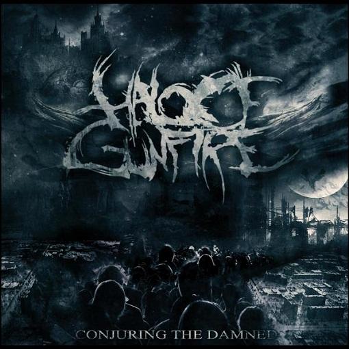 HALO OF GUNFIRE - Conjuring the Damned cover 