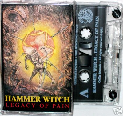 HAMMER WITCH - Legacy of Pain cover 