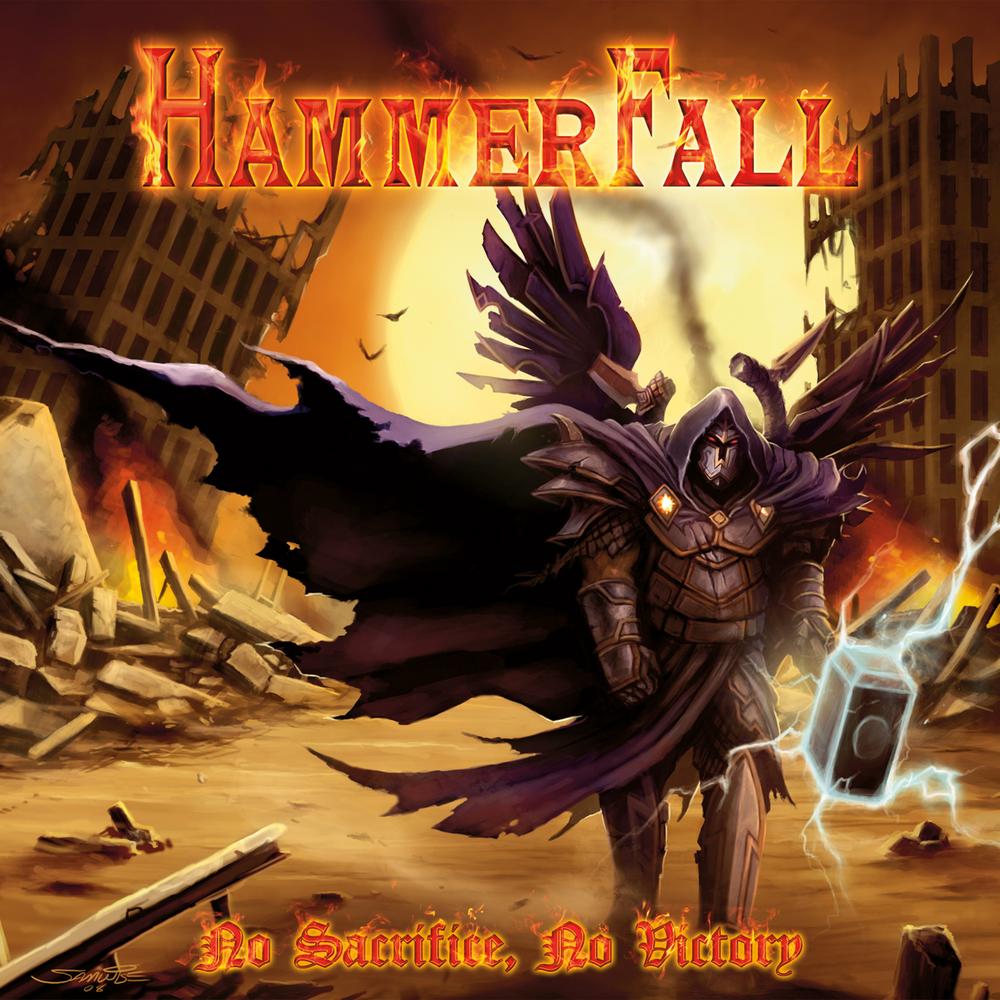 HAMMERFALL - No Sacrifice, No Victory cover 