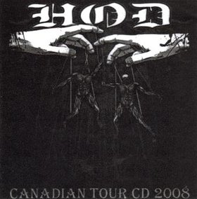 HANDS OF DEATH (QC) - Canadian Tour CD 2008 cover 