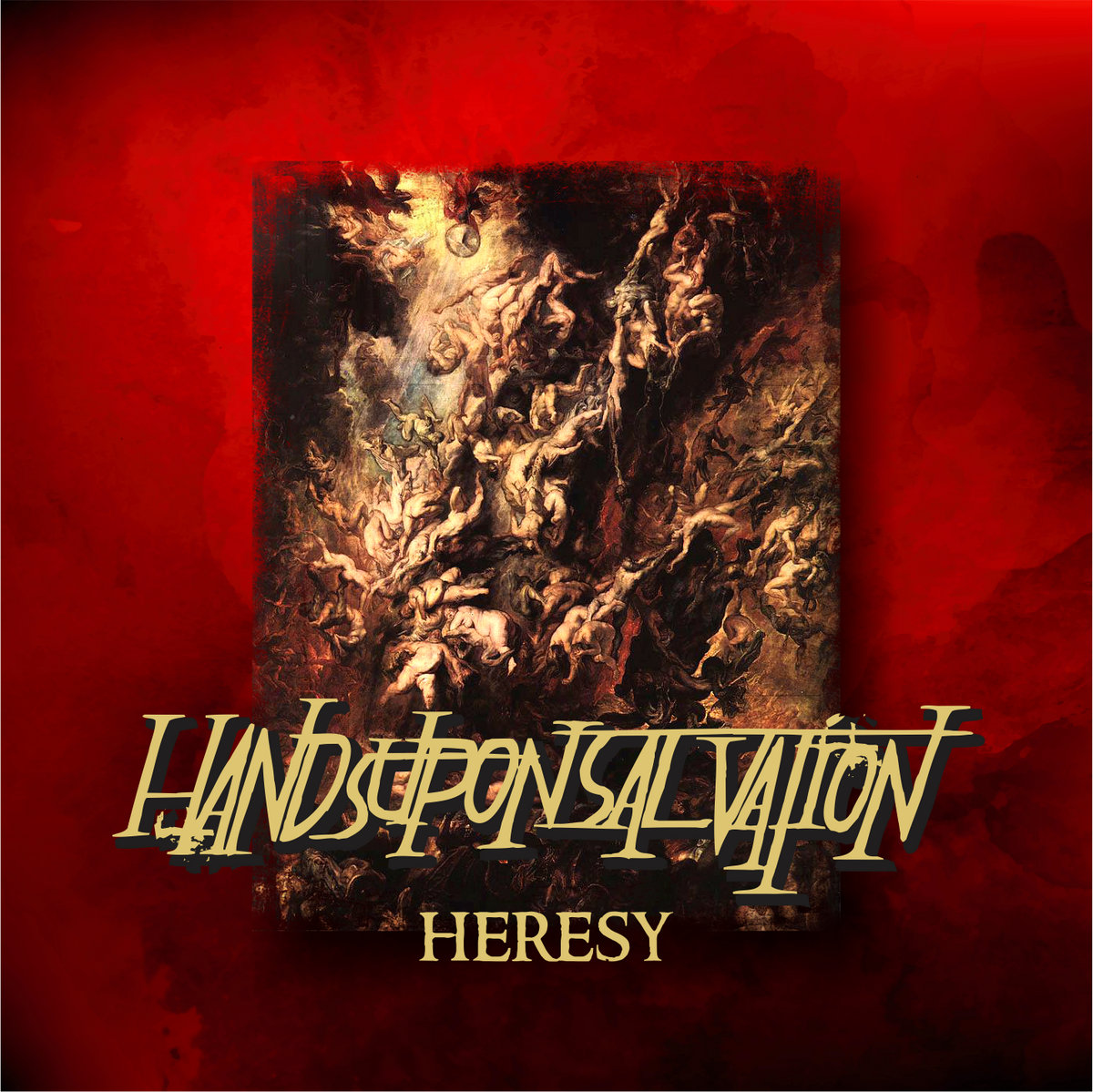 HANDS UPON SALVATION - Heresy cover 