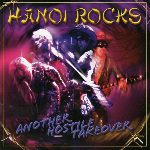 HANOI ROCKS - Another Hostile Takeover cover 