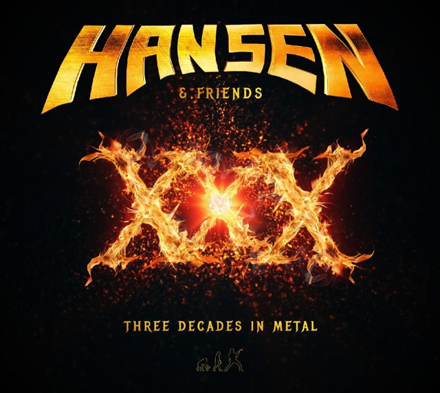 HANSEN & FRIENDS - XXX - Three Decades in Metal cover 