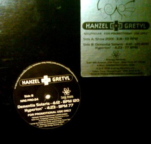 HANZEL UND GRETYL - Shine 2001 cover 