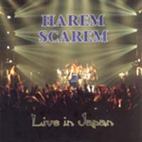 HAREM SCAREM - Live In Japan cover 