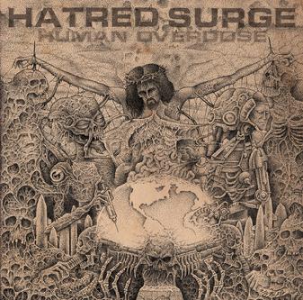 HATRED SURGE - Human Overdose cover 