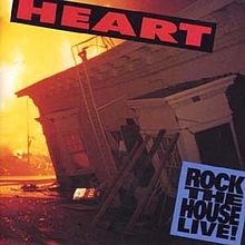 HEART - Rock the House Live! cover 