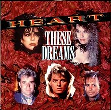 HEART - These Dreams cover 