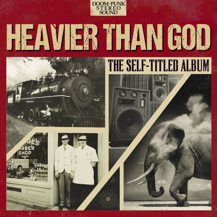HEAVIER THAN GOD - The Self​-​Titled Album cover 