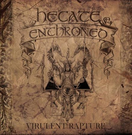 HECATE ENTHRONED - Virulent Rapture cover 
