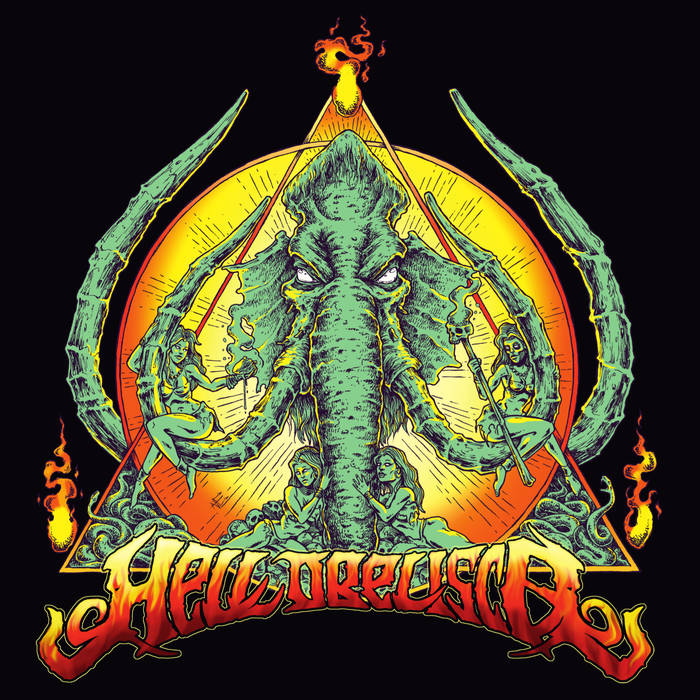HELL OBELISCO - Voodoo Alligator Blood cover 