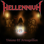 HELLENNIUM - Visions of Armageddon cover 