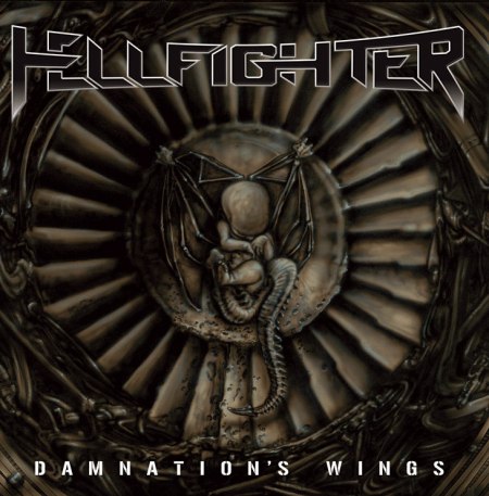 HELLFIGHTER - Damnation's Wings cover 