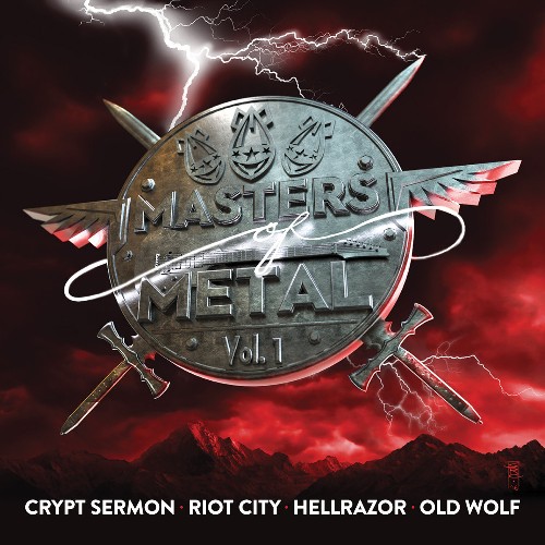 HELLRAZOR - Masters of Metal: Vol. 1 cover 