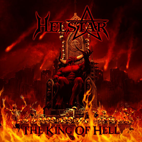 HELSTAR - The King of Hell cover 