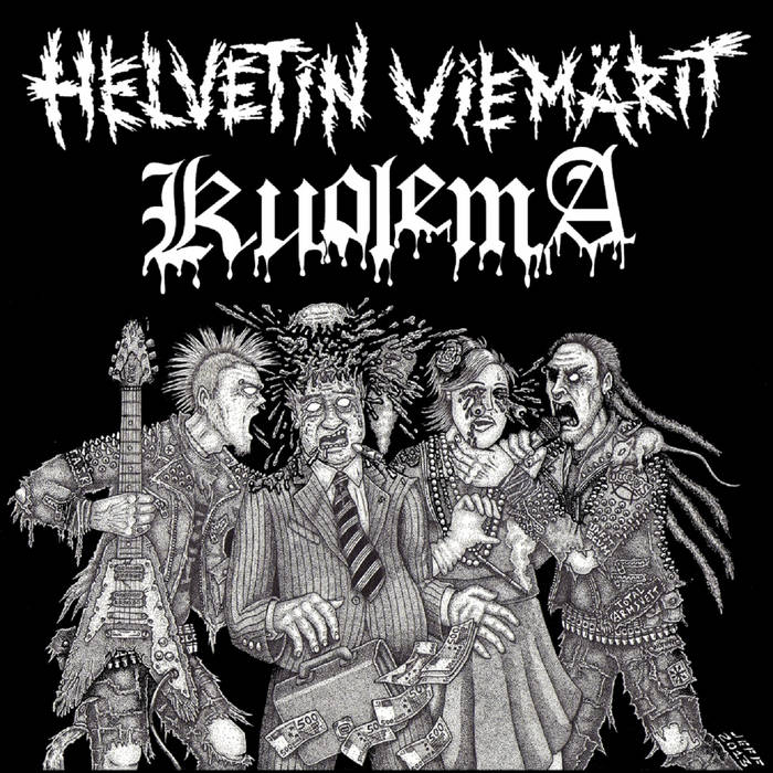 HELVETIN VIEMÄRIT - Helvetin Viemärit / Kuolema cover 