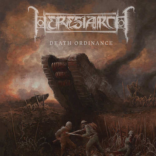 HERESIARCH - Death Ordinance cover 
