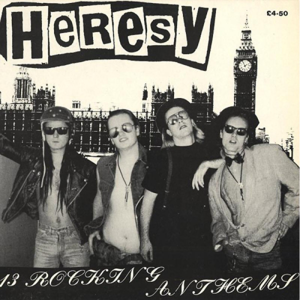 HERESY - 13 Rocking Anthems cover 