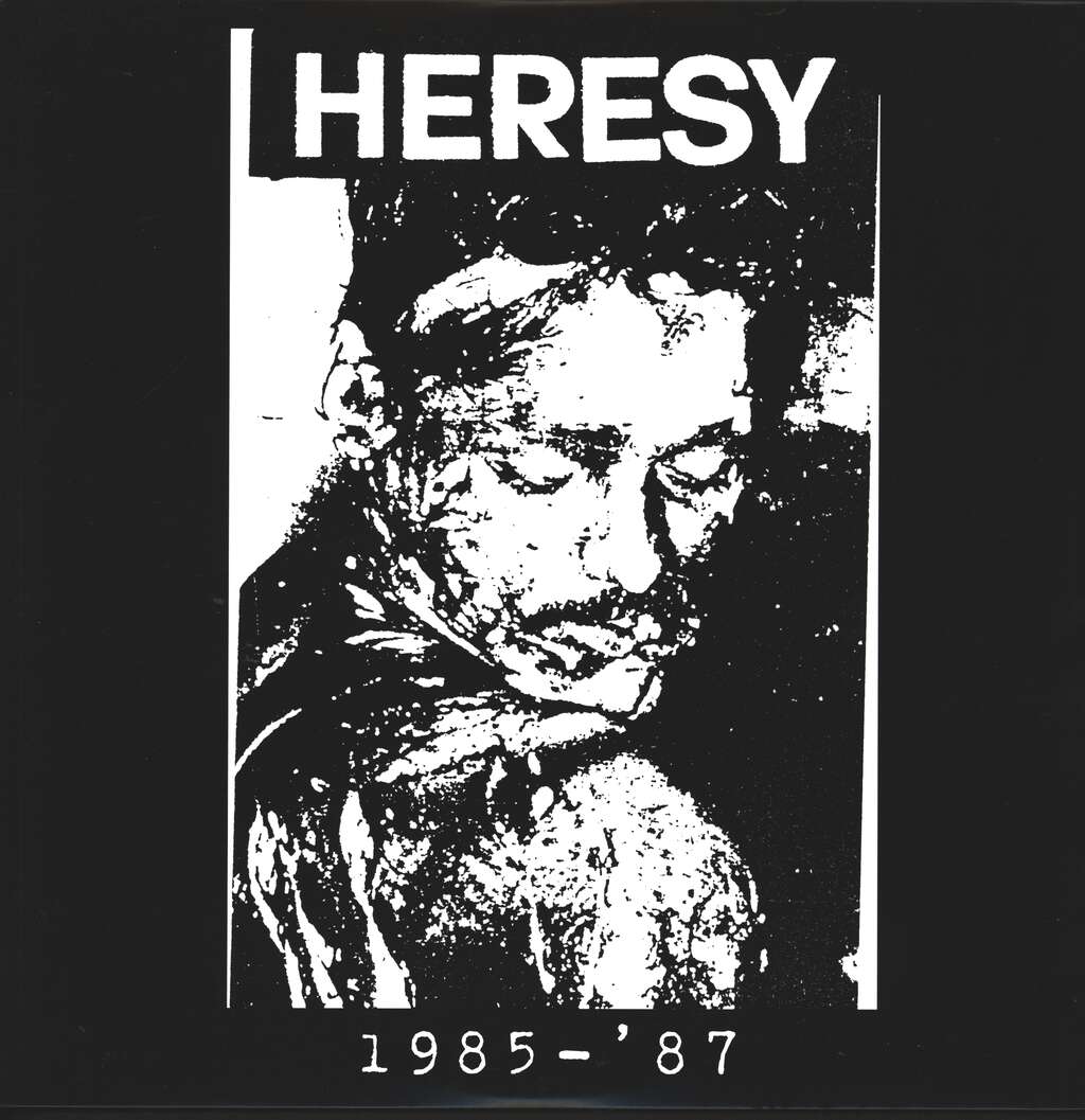 HERESY - 1985-'87 cover 