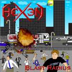 HEXEN - Blast Radius cover 