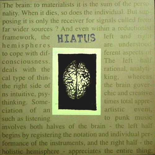 HIATUS - The Brain cover 