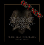 HIDEOUS DIVINITY - Sinful Star Necrolatry cover 
