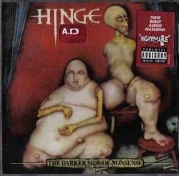 HINGE A.D. - The Darker Side Of Nonsense cover 