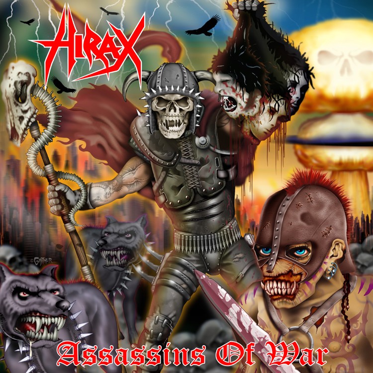 HIRAX - Assassins of War cover 