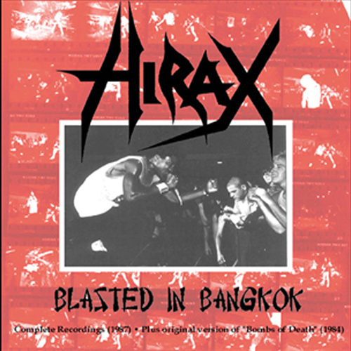 HIRAX - Blasted in Bangkok cover 
