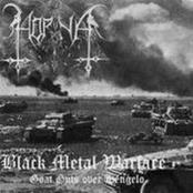 HORNA - Black Metal Warfare cover 