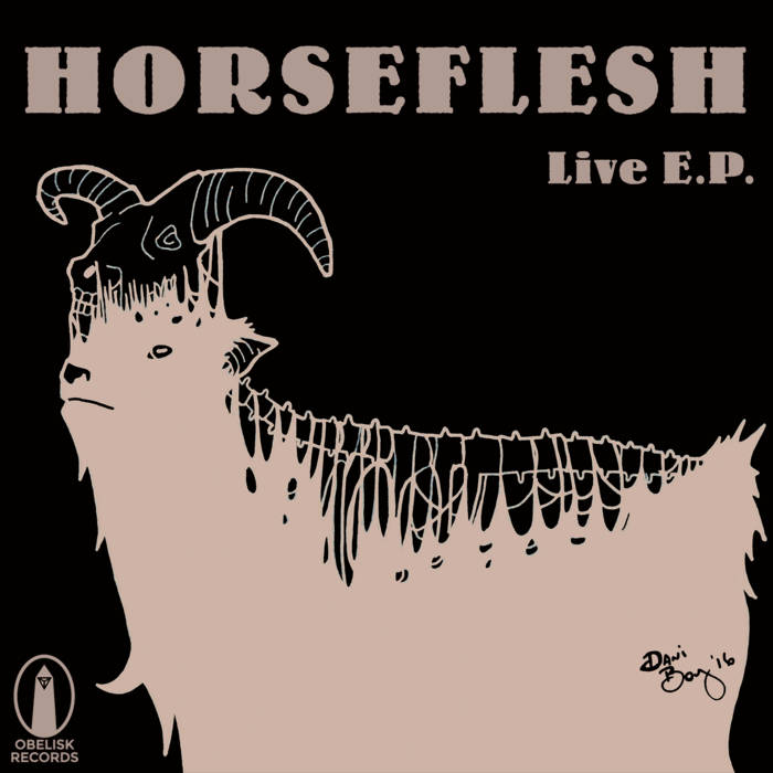 HORSEFLESH - Live E​.​P. cover 