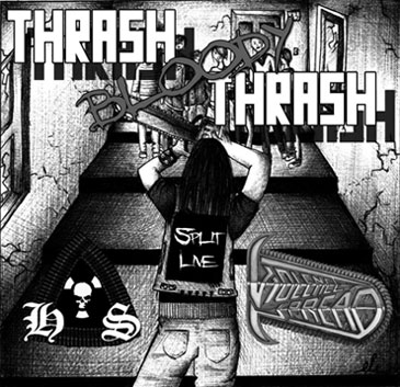 H.O.S. - Thrash Bloody Thrash cover 