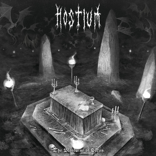 HOSTIUM - The Bloodwine of Satan cover 