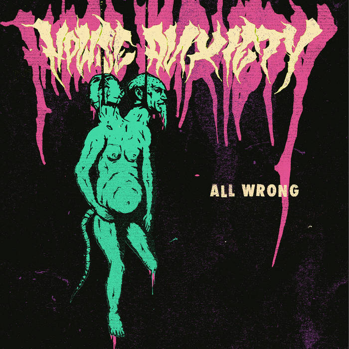 HOUSE ANXIETY - All Wrong cover 