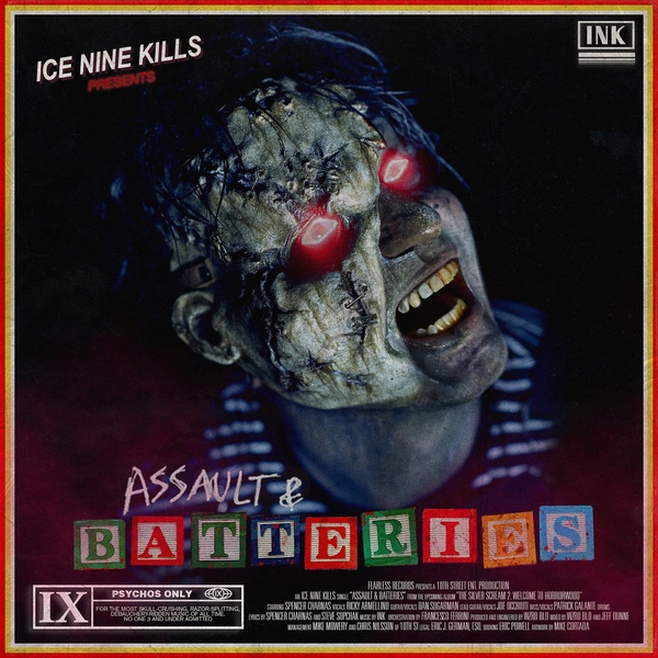 ICE NINE KILLS - Assault & Batteries cover 