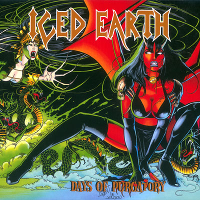 ICED EARTH - Days of Purgatory cover 